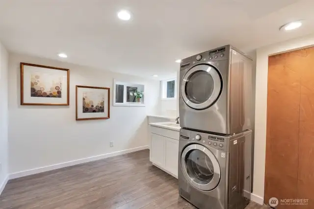 Large laundry room