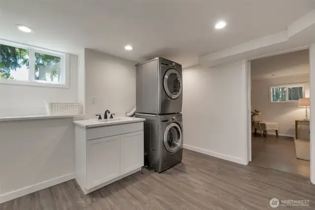 Plenty of space for a kitchenette & dining