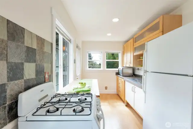 ADU kitchen above garage