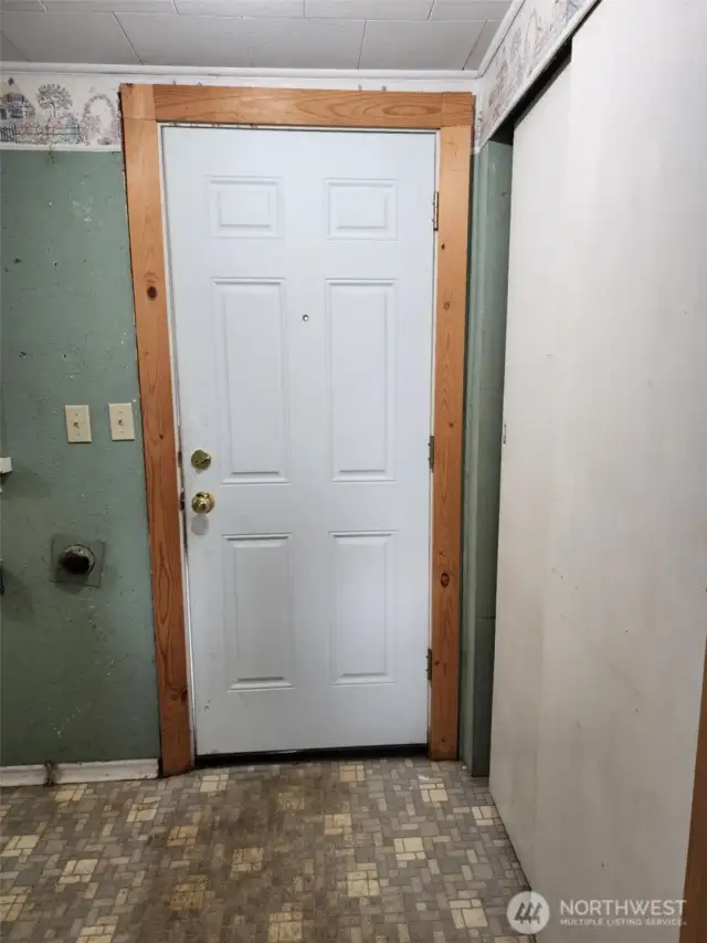 Back door entry