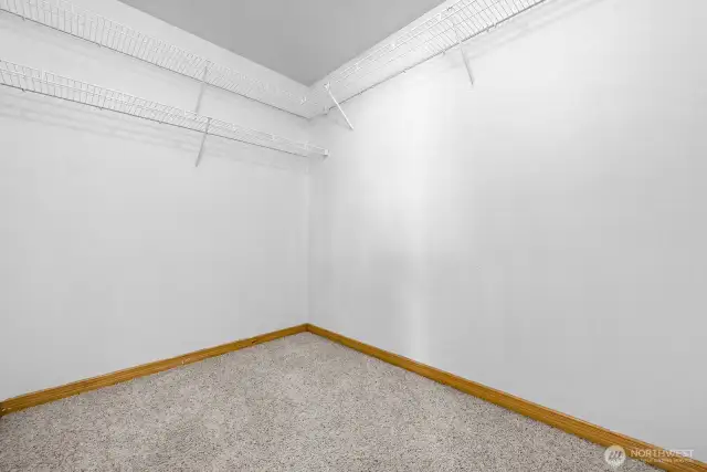 Huge walk-in closet!