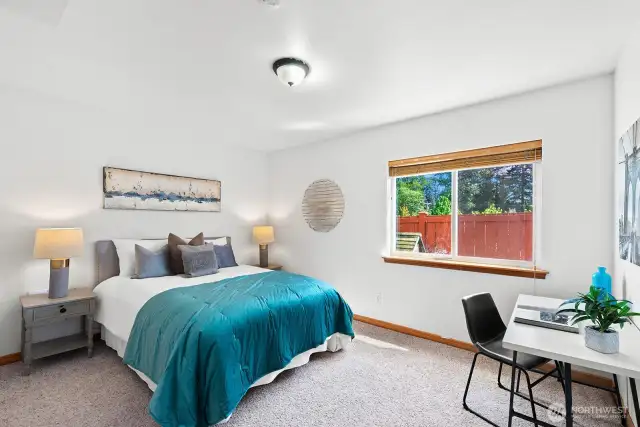 Lower level guest suite!