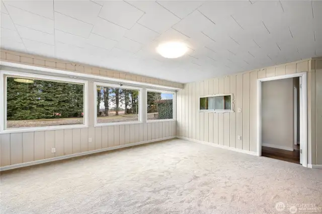 basement living room