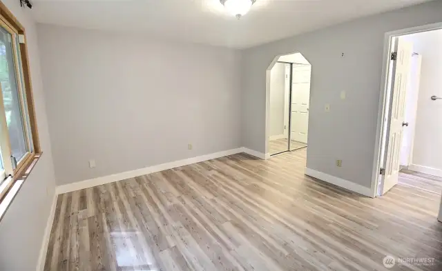 The Primary bedroom with ensuite full bath