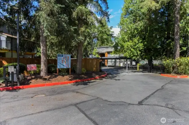 Gated entrance