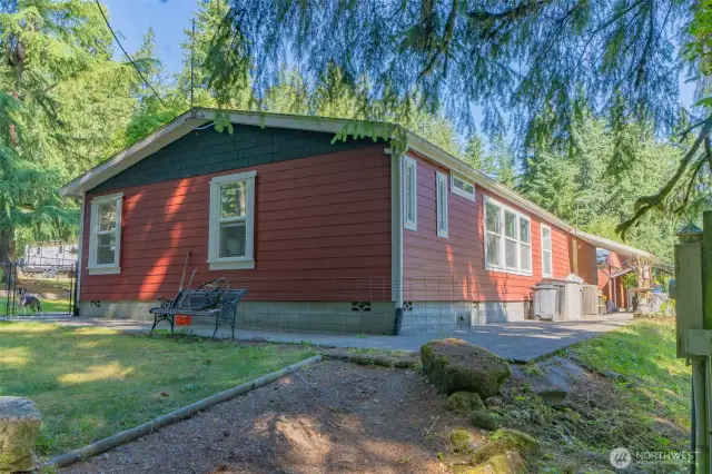 Back of Main Home