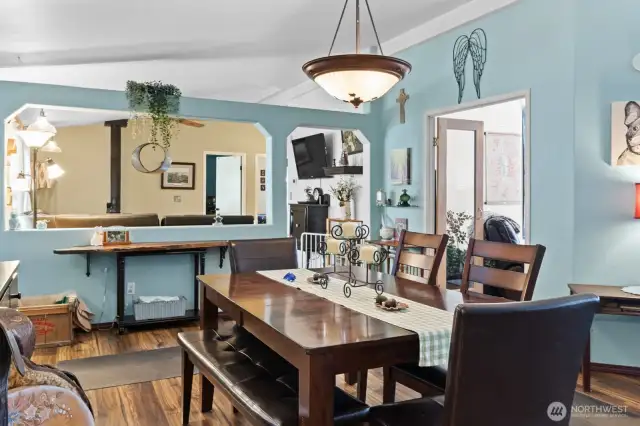 Dining Area into Family Room