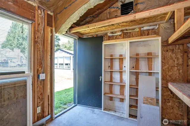 Interior of Garden Shed