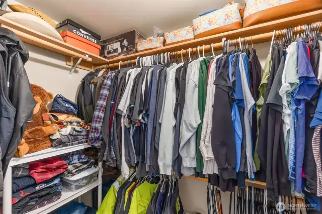 Primary Walk-in Closet