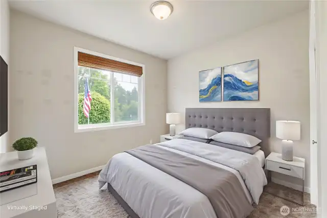 Bedroom 3, Virtually Staged