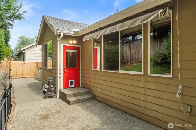Low Maintenance Backyard w/Newer Concrete