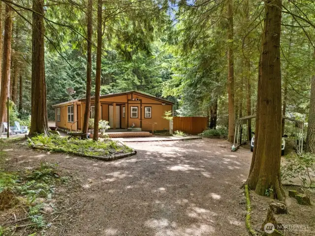 Second Home with it's own septic system and power and it's own address 18078 Widme Rd