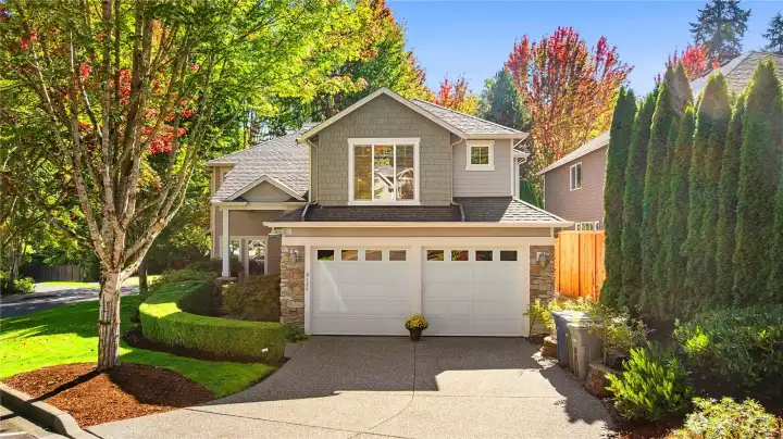 2-car garage + parking