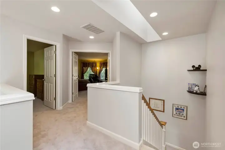Upstairs landing