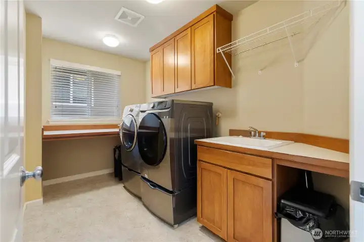 Upstairs Laundry Room