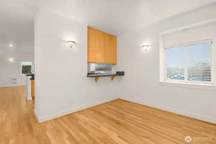 informal dining/office den