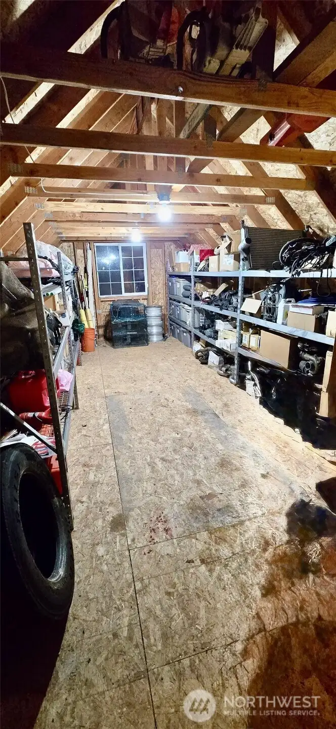 storage above garage