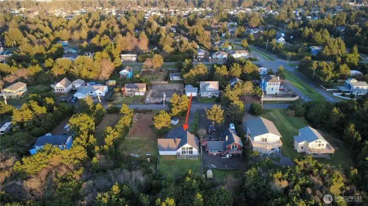 View of the lovely Ocean Shores community