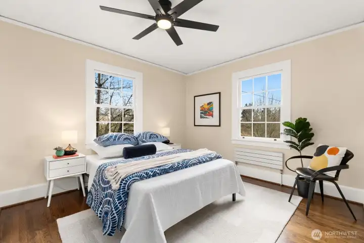 One of 3 bedrooms up