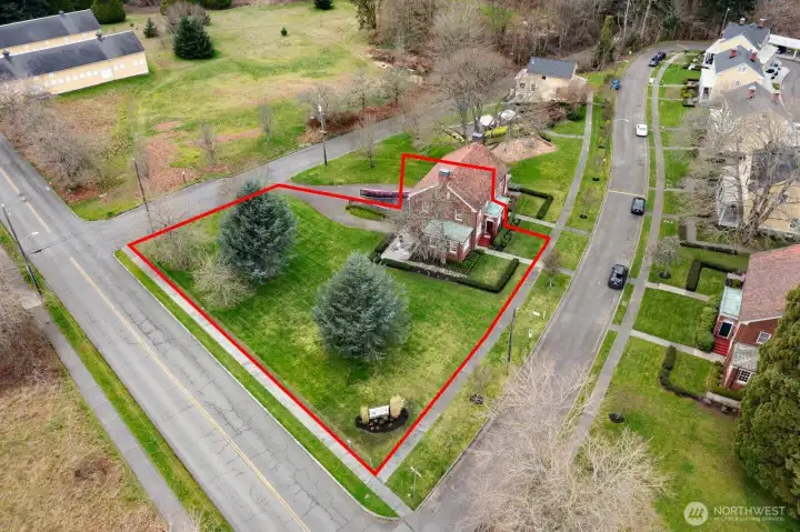 Largest lot in the neighborhood!  Unheard of to own this much land within Seattle.