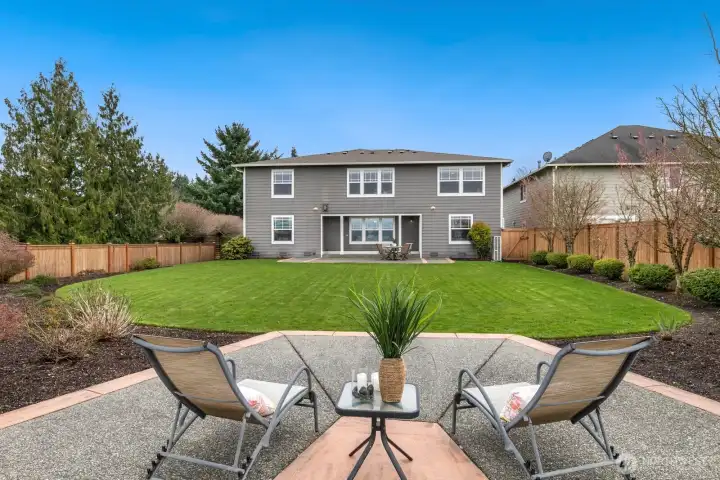 Imagine all the outdoor living you can enjoy at this property.