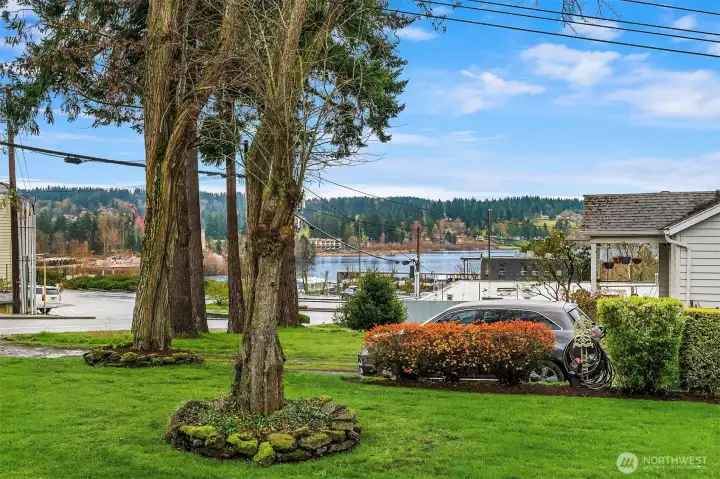 View from front yard