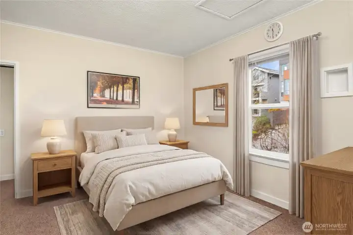 Bedroom - Virtually Staged