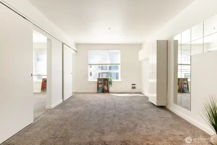 Fresh white paint and move in ready