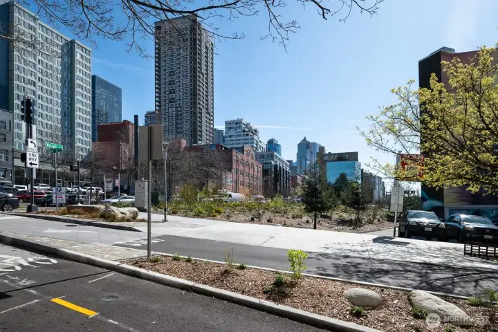 Just a couple blocks to some great restaurants