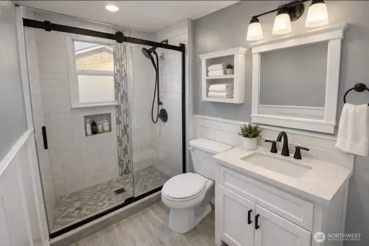 What the bathroom could look like. (virtual)