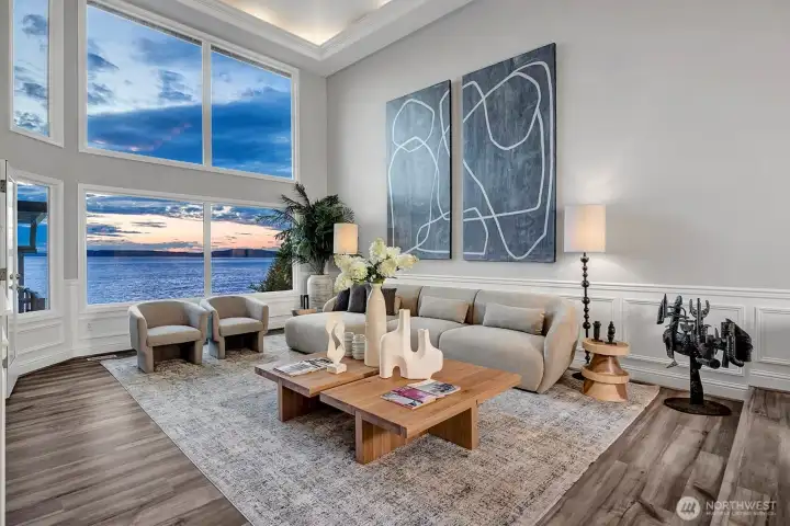 Main level living room