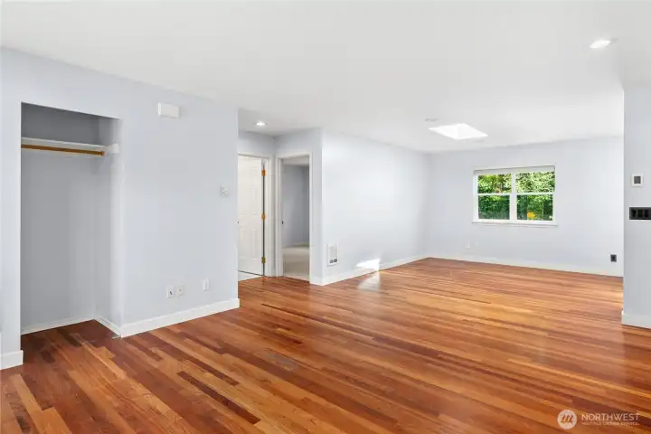 Down the hall are two bedrooms and another full bathroom Down the hall are two bedrooms and another full bathroom