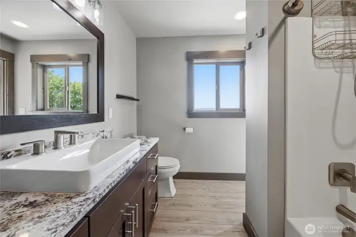 Upstairs bathroom