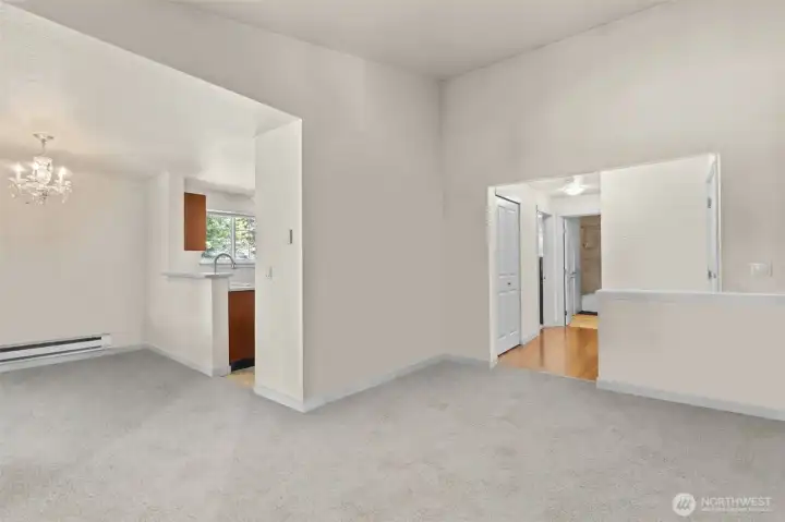 Virtually Staged living room, see remarks