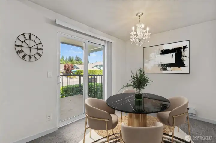 Virtually Staged breakfast/dining space, see remarks