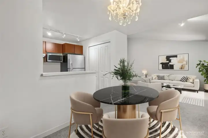 Virtually Staged breakfast/dining space, see remarks