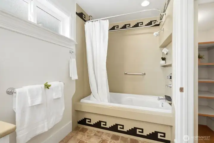Main level full guest bathroom Main level full guest bathroom