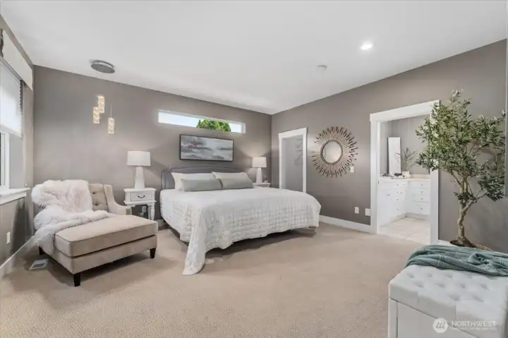 Oversized primary suite Oversized primary suite