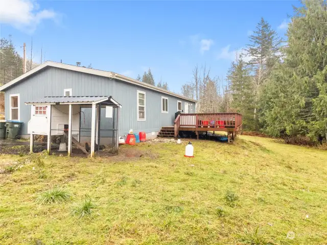 Chicken coop to convey!