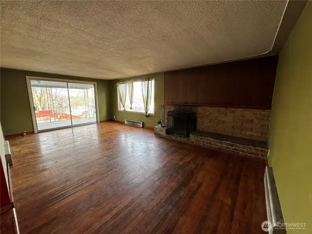 Wood Fireplace