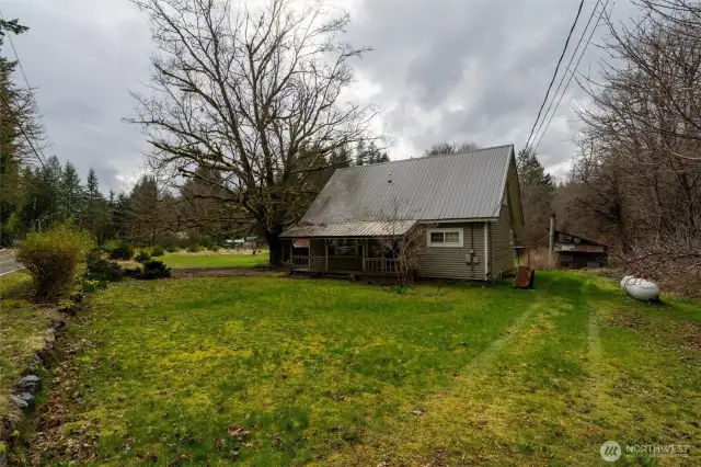 Back of home
