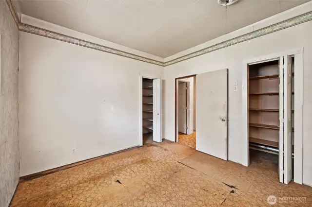 Primary bedroom on main floor