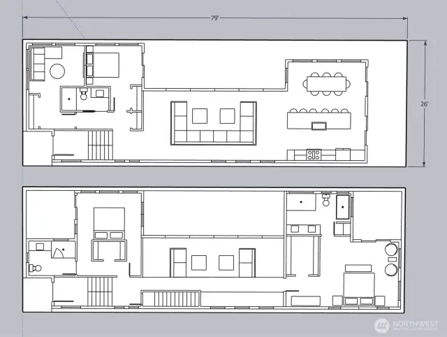 Initial floorplan design. There is time to make changes should you want to!