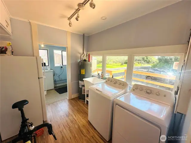 Utility room off of kitchen