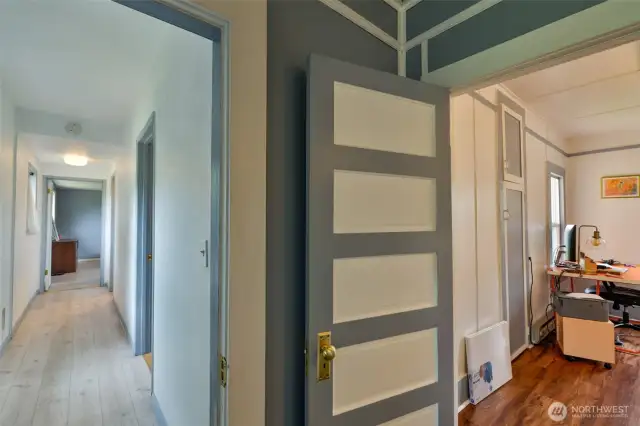 Hallway to Master from living room