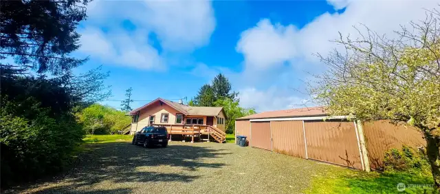 Driveway into property