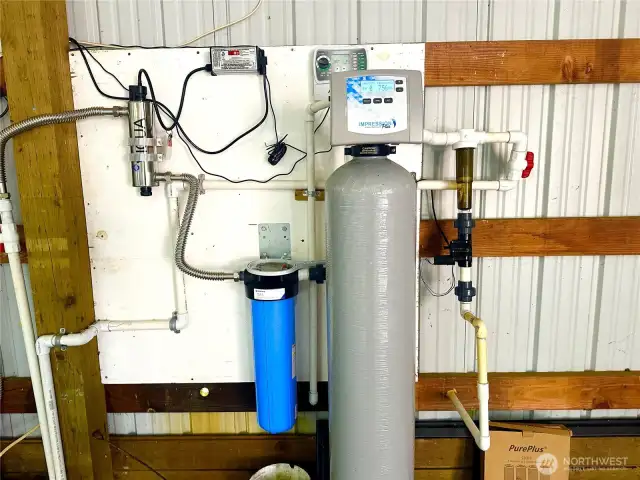 New well system in shop