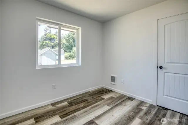 Bedroom #2  has larger sqft