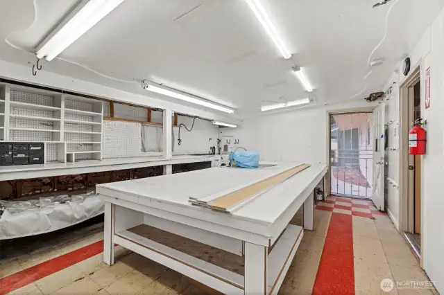 Own a small business? Plenty of room to work from home or convert into a garage for indoor parking.
