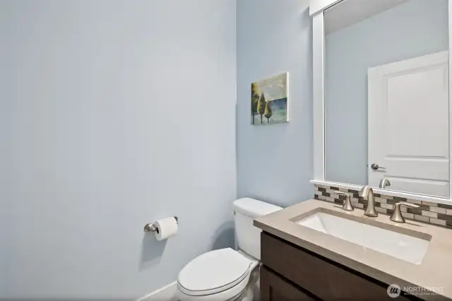 1/2 Bath near entrance.